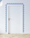 Blues Scalloped Border Decals - Blue - DW14. Borders