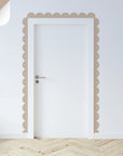 Neutrals Scalloped Border Decals - Tan - DW14. Borders