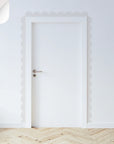 Neutrals Scalloped Border Decals - Powder - DW14. Borders