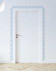 Blues Scalloped Border Decals - Sky - DW14. Borders