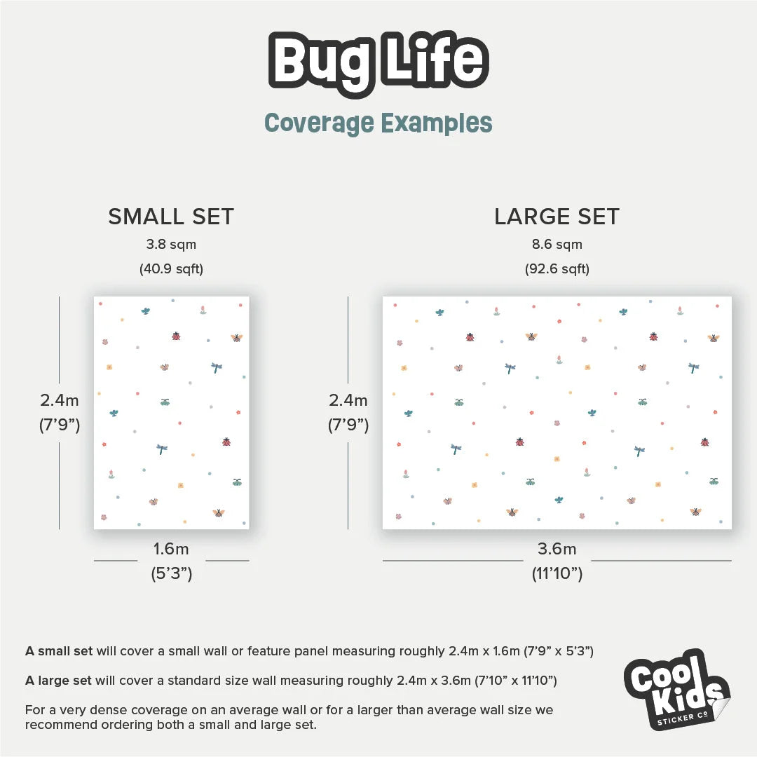 Bug Life Wall Decals - Decals - Florals