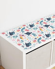Kallax Shelf Cheerful Sea Creatures Decal - Furniture