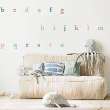 Classic Alphabet Wall Decal - Little Letters