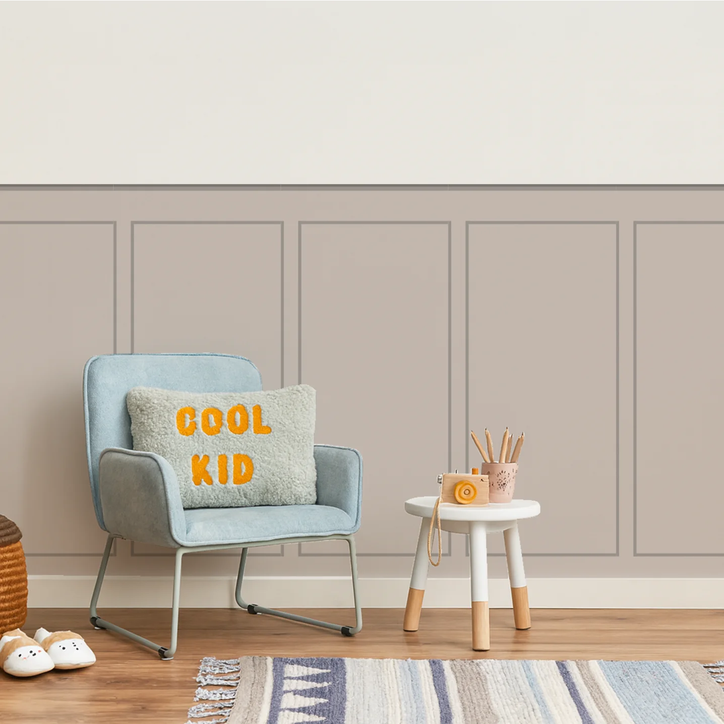 Classic Box - Panelled Wall Panels - Stone - DW11.