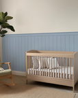Classic Groove - Panelled Wall Panel - Blue - DW11. Panels