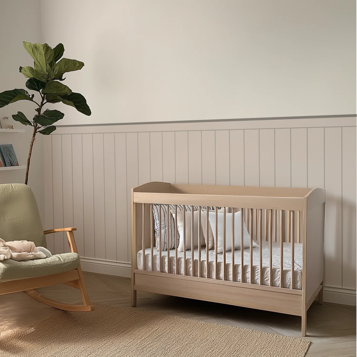 Classic Groove - Panelled Wall Panel - Neutral - DW11.