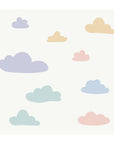 Cloud Wall Decals - DW3. Rainbow Sun Clouds