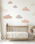 Cloud Wall Decals - DW3. Rainbow Sun Clouds