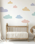 Cloud Wall Decals - Rainbow - DW3. Sun Clouds