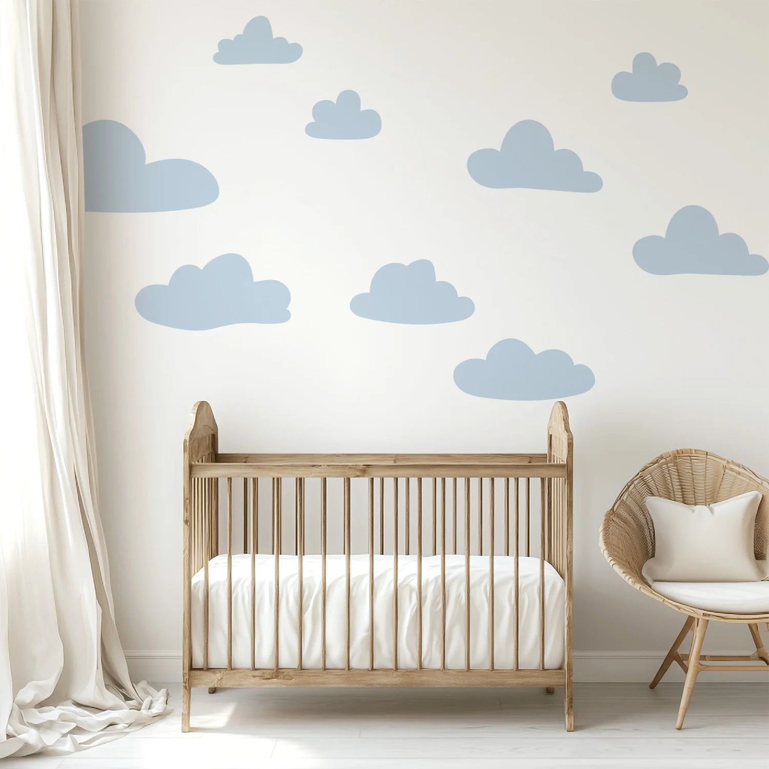Cloud Wall Decals - Sky - DW3. Rainbow Sun Clouds