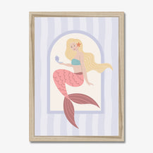 Coco the Mermaid Print