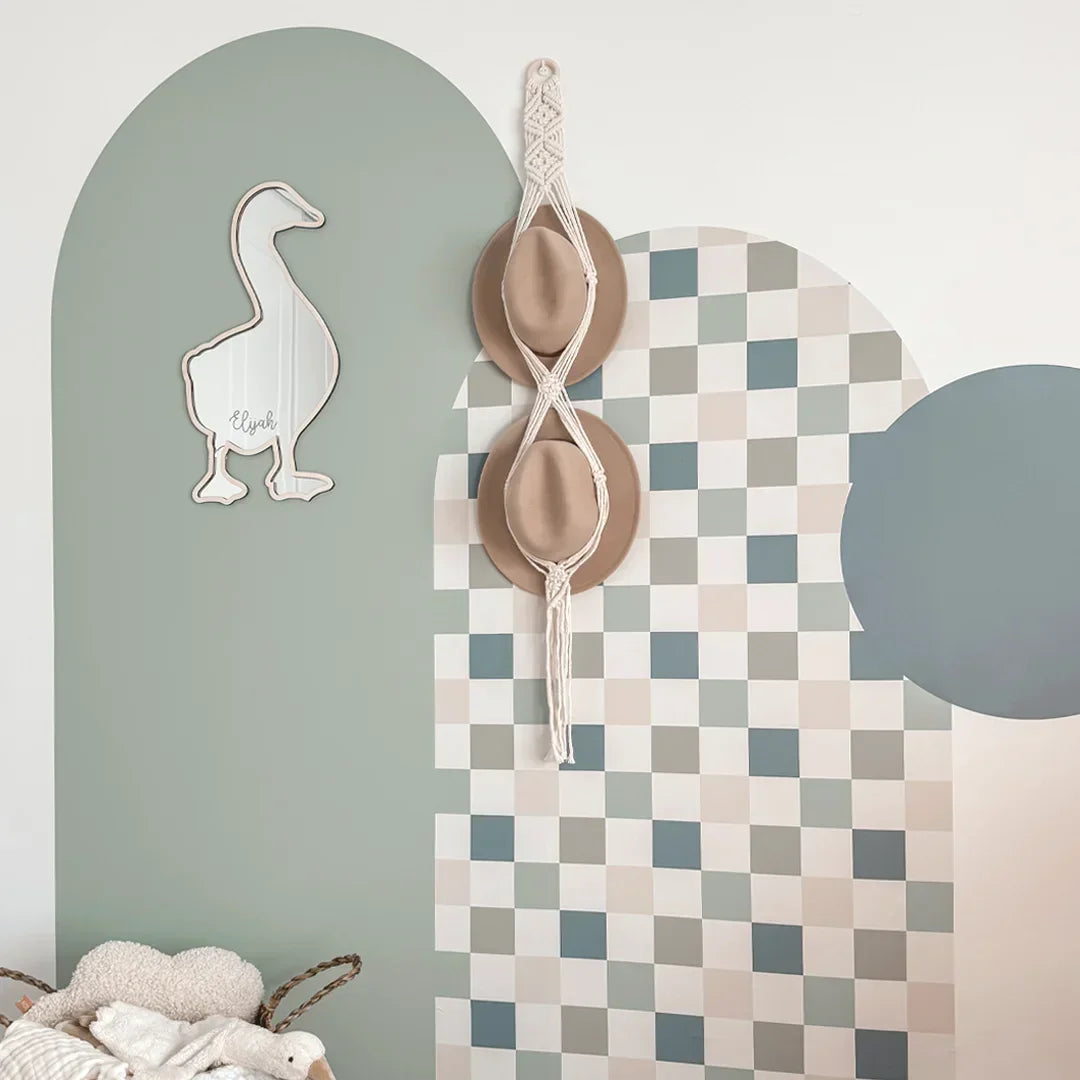 Combo Arches - Checkers Blue - DW12. Arch Decals