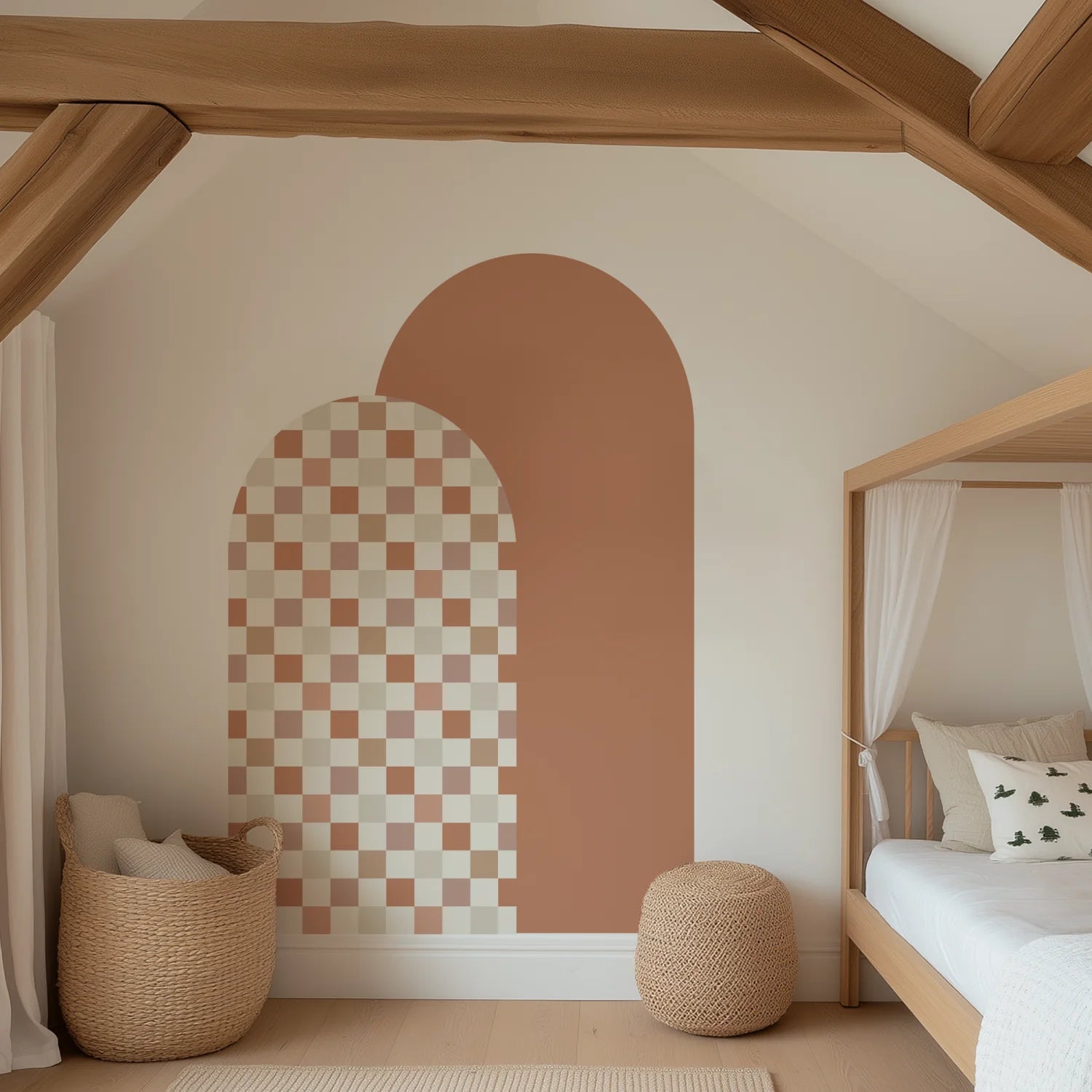 Combo Arches Checkers Neutral DW12. Arch Decals