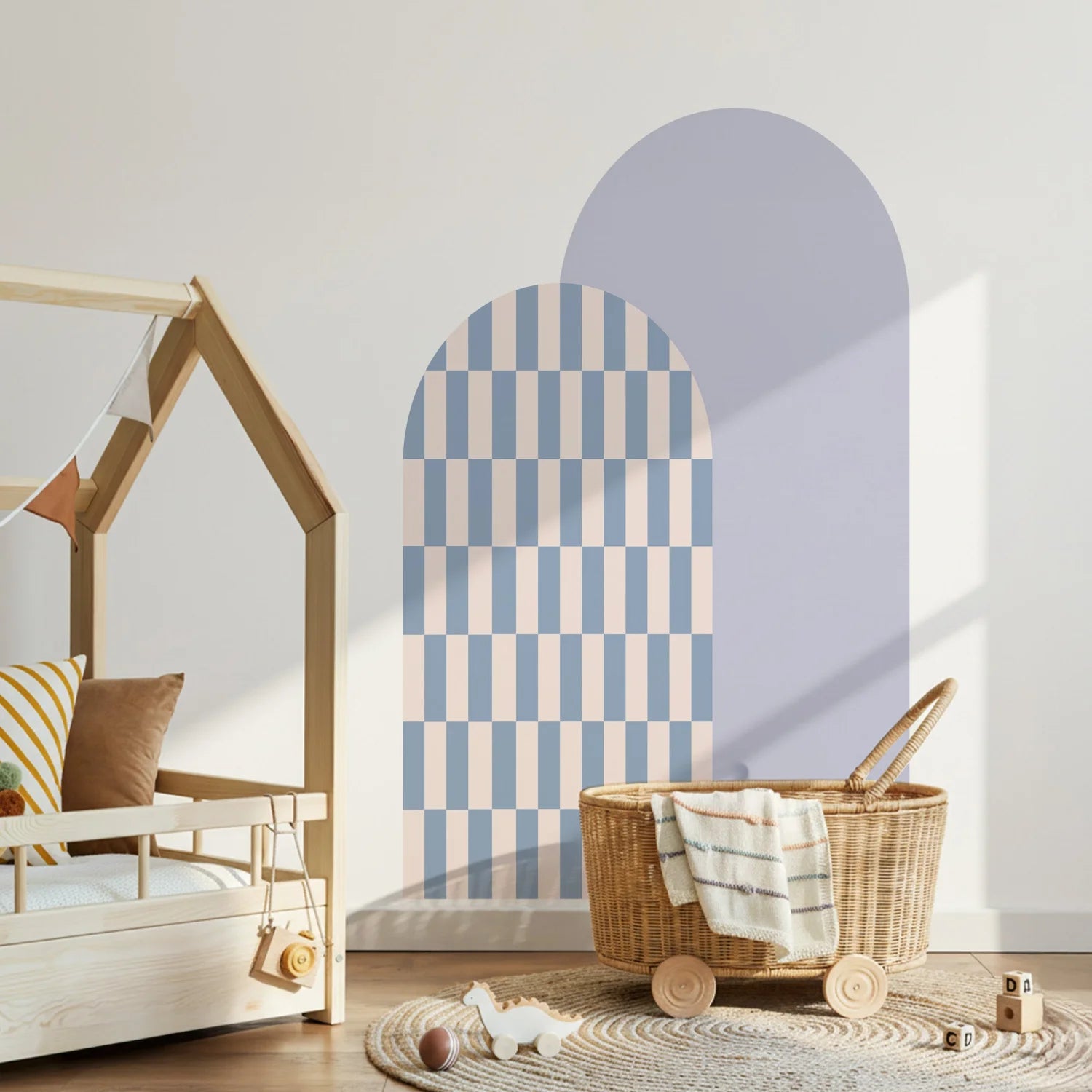 Combo Arches - Gingham Checkered &amp; Rectangle - Rectangles