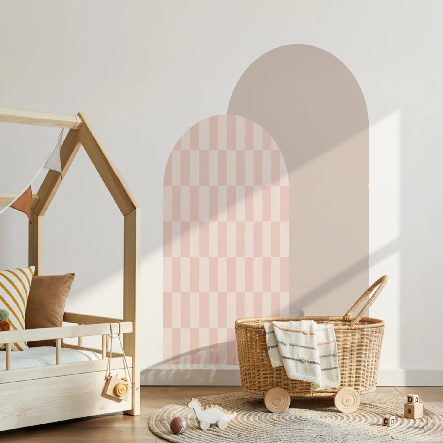 Combo Arches - Gingham Checkered &amp; Rectangle - Rectangles