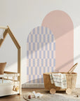 Combo Arches - Gingham Checkered & Rectangle - Rectangles