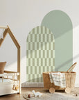 Combo Arches - Gingham Checkered & Rectangle - Rectangles