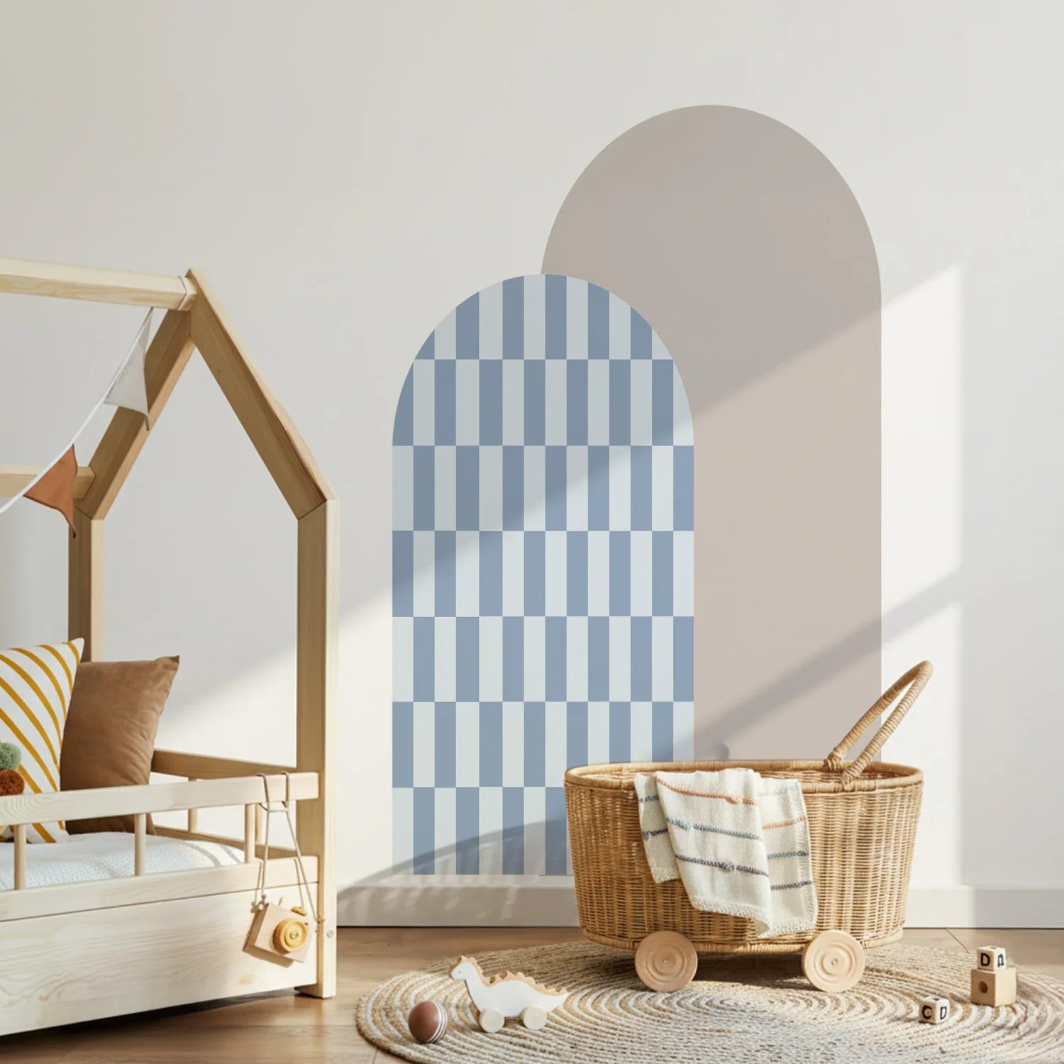 Combo Arches - Gingham Checkered &amp; Rectangle - Rectangles