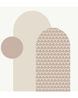 Combo Arches - Scallops Neutral - DW12. Arch Decals