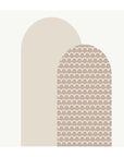 Combo Arches - Scallops Neutral - DW12. Arch Decals