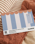 Sample: Scallop Block Colour Wall Panels - Teal