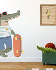 Corner Skater Gator - DW5. Animal Decals