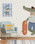 Corner Skater Gator - DW5. Animal Decals