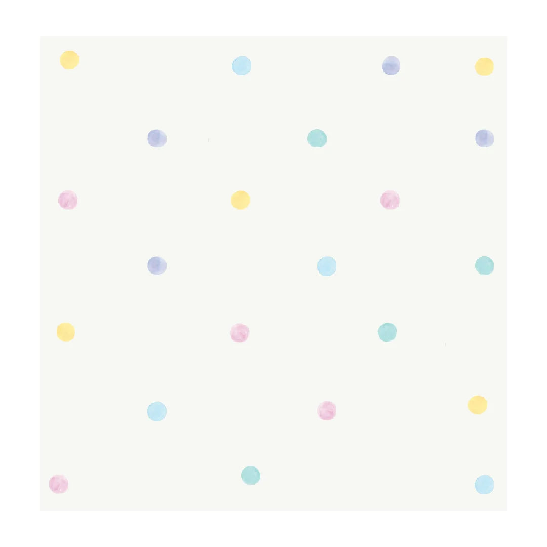 Cotton Candy Polka Dot Wall Decals - DW0.