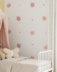 Daisy Floral Wall Decal - DW2. Decals