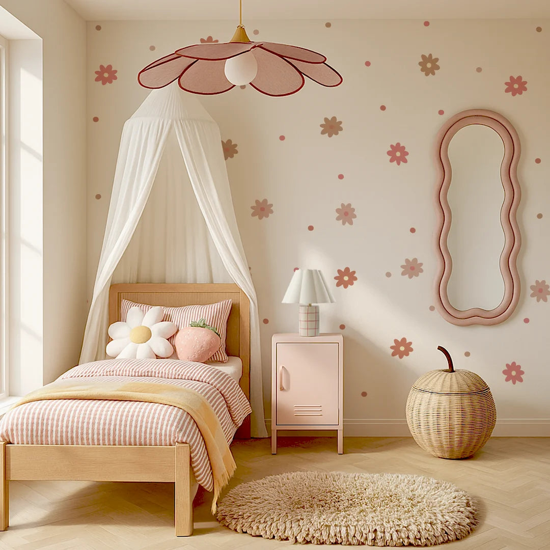 Daisy Floral Wall Decal - DW2. Decals