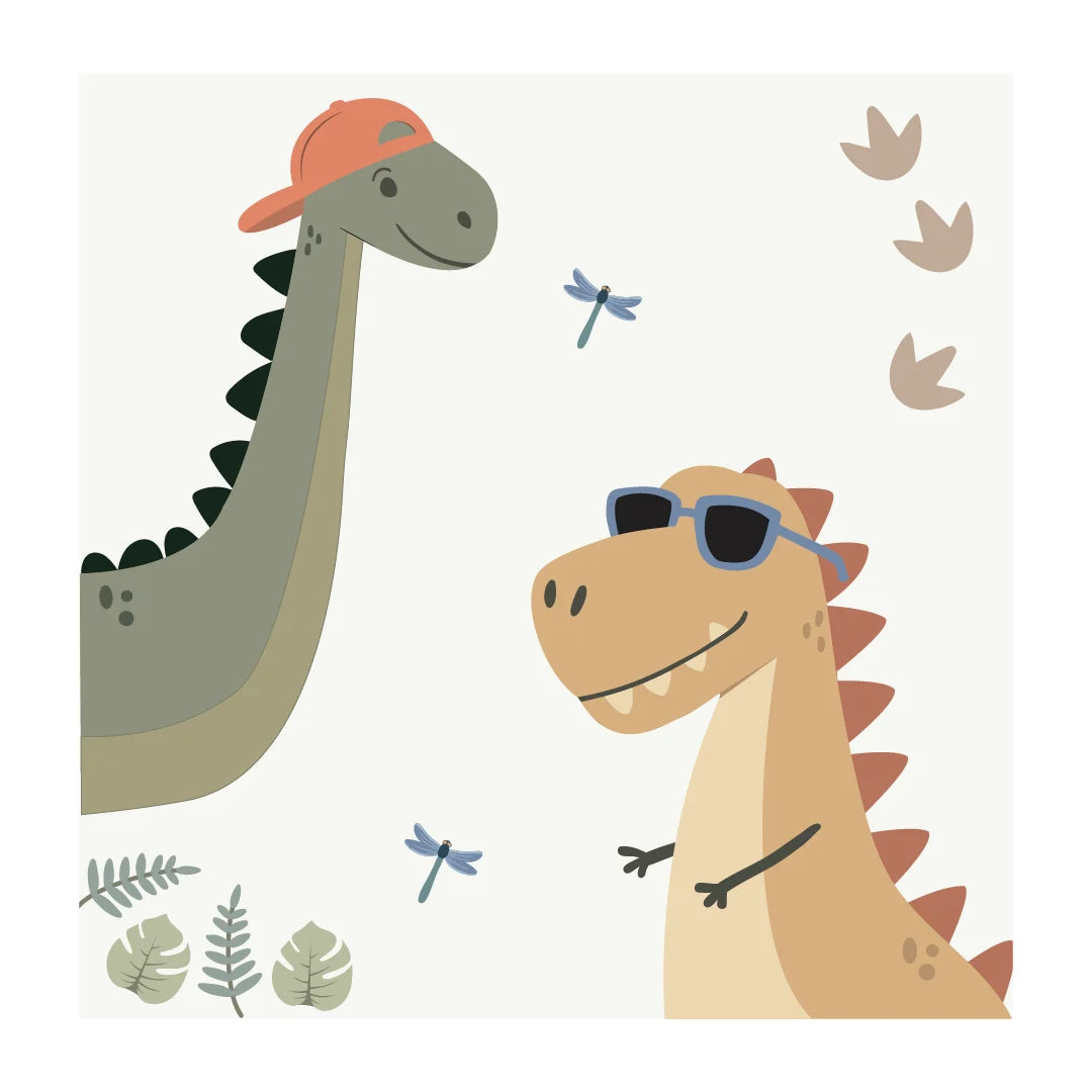 Dino Dudes Wall Decal - DW5. Animal Decals