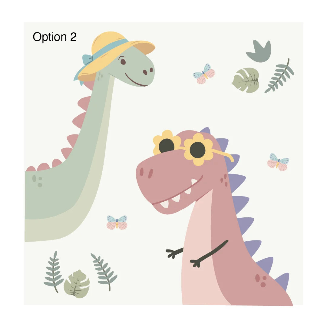 Dino Dudettes Wall Decals - DW5. Animal