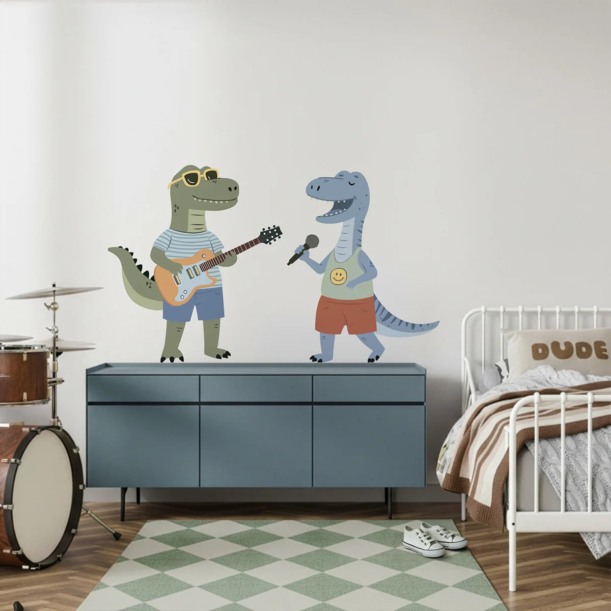 Dino’s Rock Wall Decal - DW5. Animal Decals