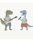 Dino’s Rock Wall Decal - DW5. Animal Decals