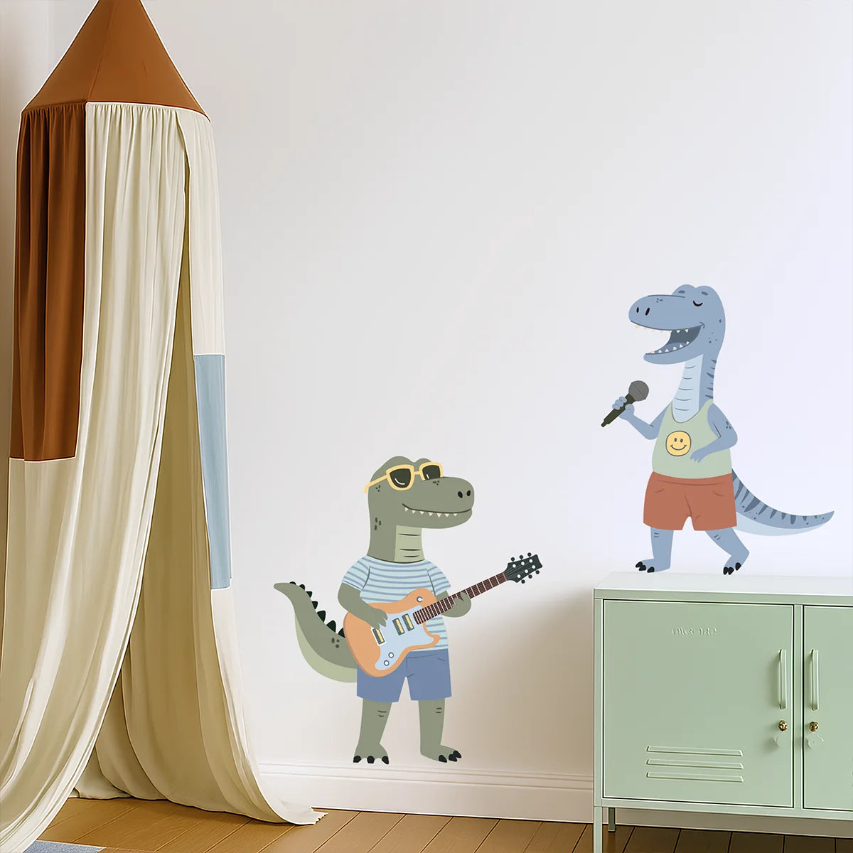 Dino’s Rock Wall Decal - DW5. Animal Decals