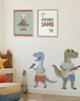 Dino’s Rock Wall Decal - DW5. Animal Decals