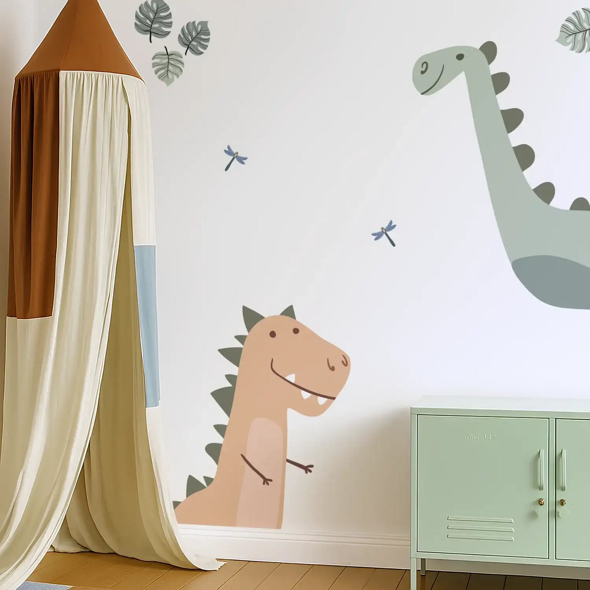 Jungle Dinosaur Nursery Decor Aazon.co: 3D Dinosaur Wall Stickers Peel And Stick Vinyl Large Dino Stickers Reovable Jungle Safari Stickers