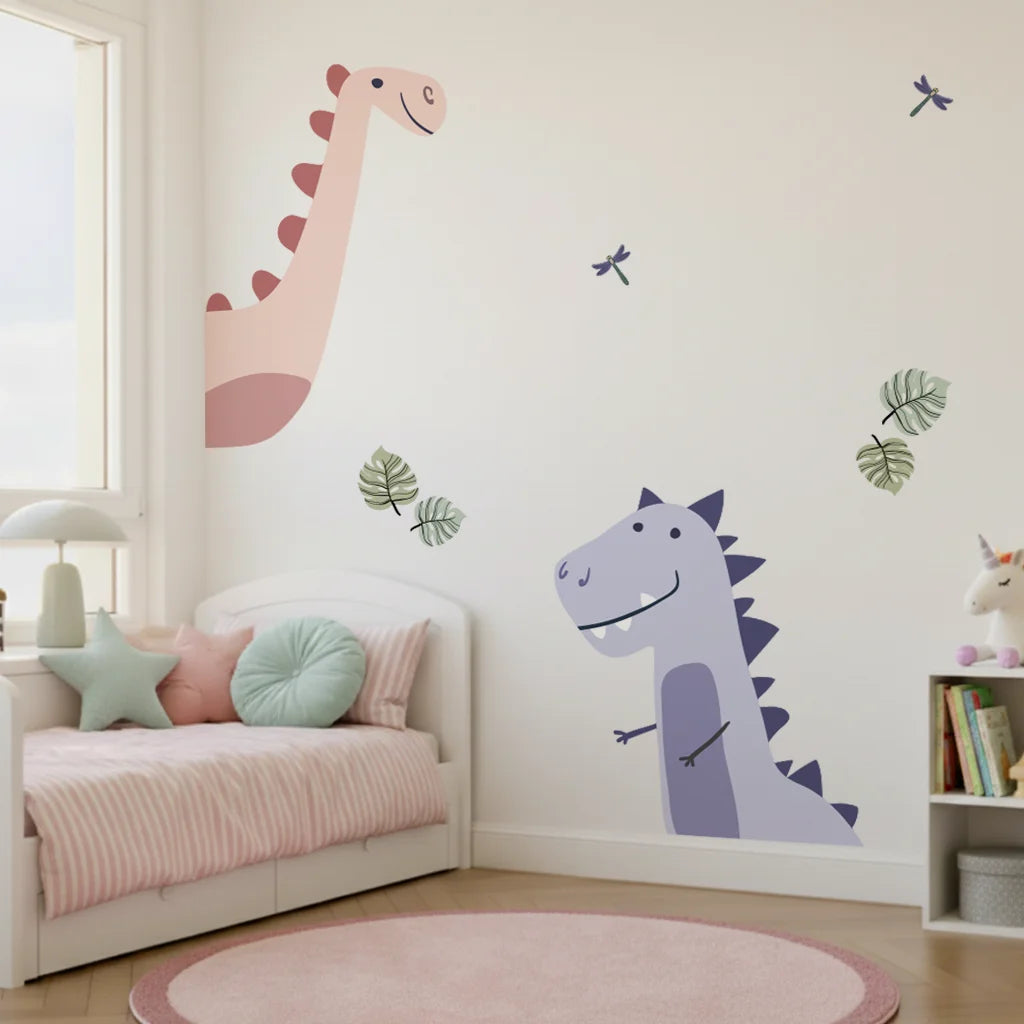 Diplo & Rex Dino Wall Decals - Option 5 - DW5. Animal
