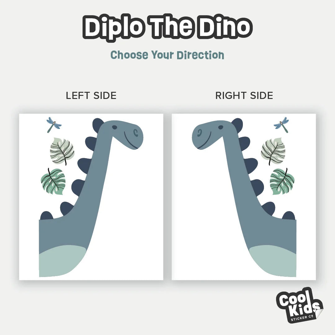 Diplo The Dino Wall Decal - Decals - Animals