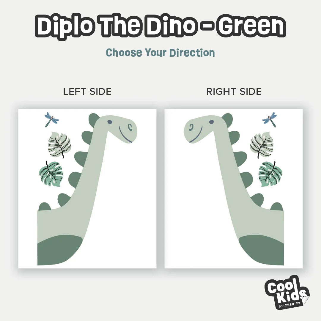 Diplo The Dino Wall Decal - Decals - Animals