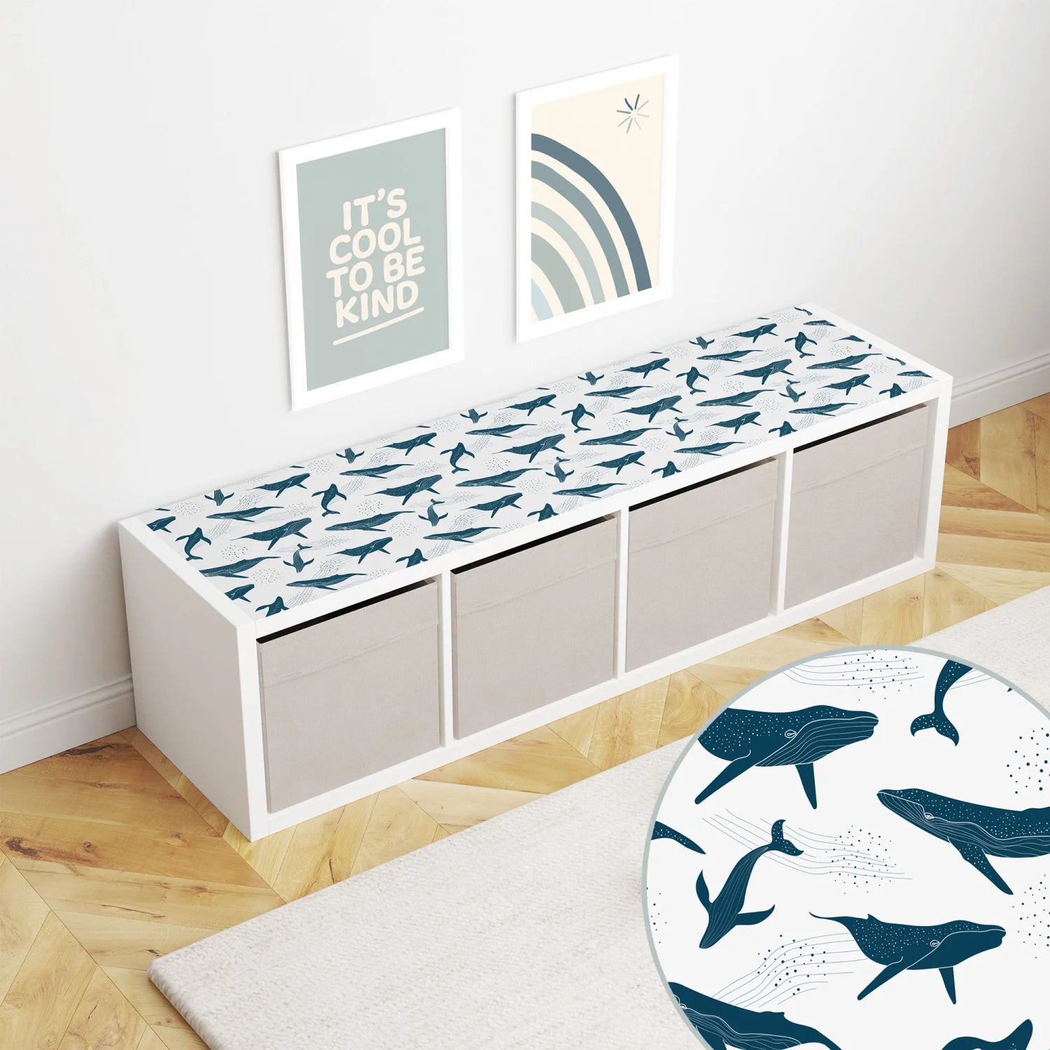 Dreamy Whales Decal DF5.