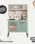 Duktig Kitchen Animals On Safari - Furniture Decals