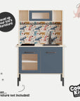 Duktig Kitchen Dogs and Paws - Furniture Decals - Duktig