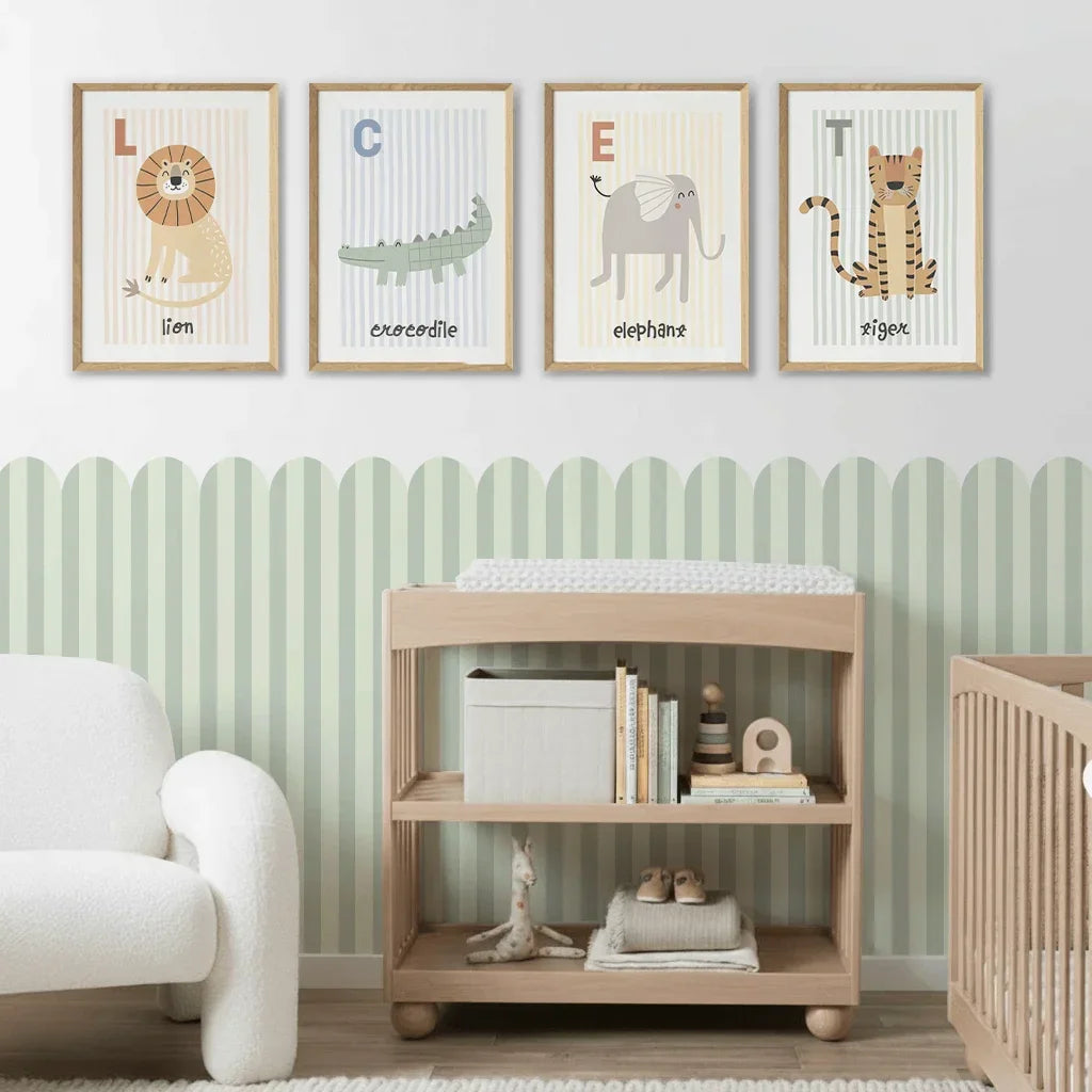 C is for Crocodile Print - WP1. Wall Prints