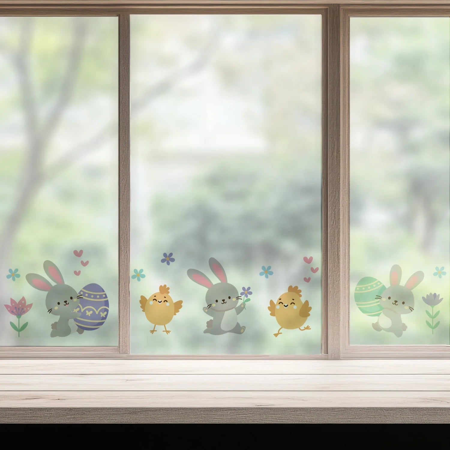 Easter Window Decals - Cute - OD. Occasional
