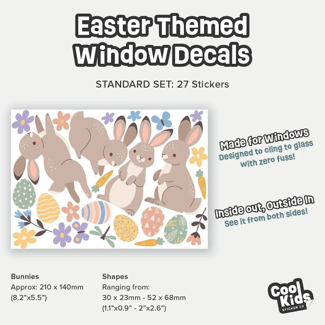 Easter Window Decals - OD. Occasional Decals