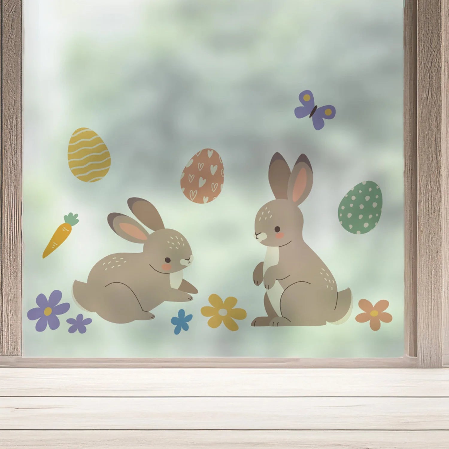 Easter Window Decals - Playful - OD. Occasional