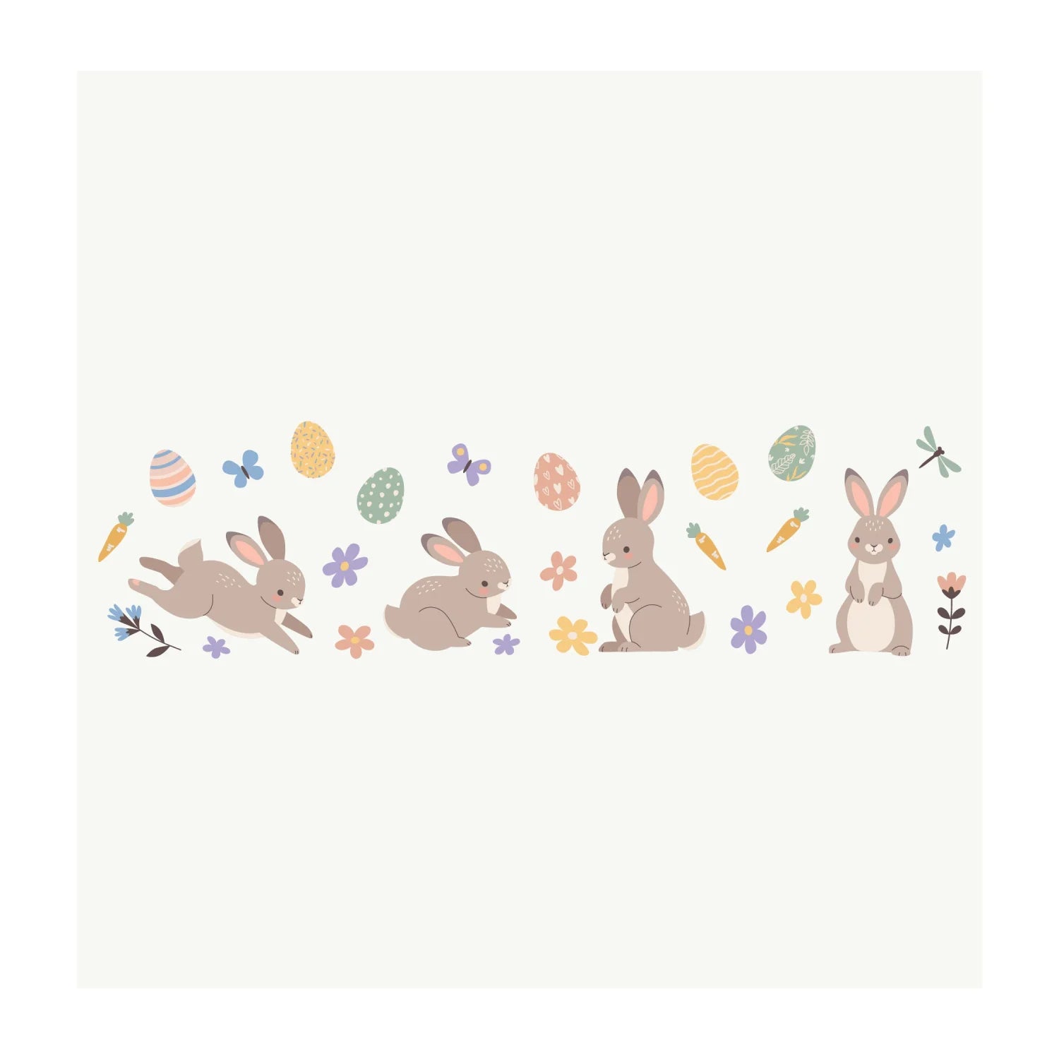 Easter Window Decals - Playful - OD. Occasional