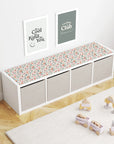 Kallax Shelf Elegant Florals Decal - Furniture Decals