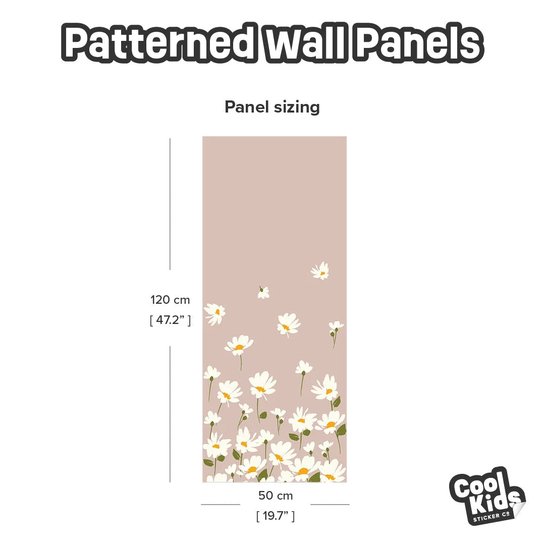 Falling Daisy Wall Panels - DW11.